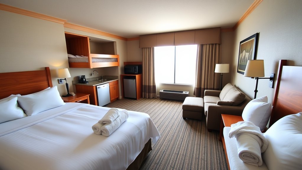 family friendly themed accommodations available