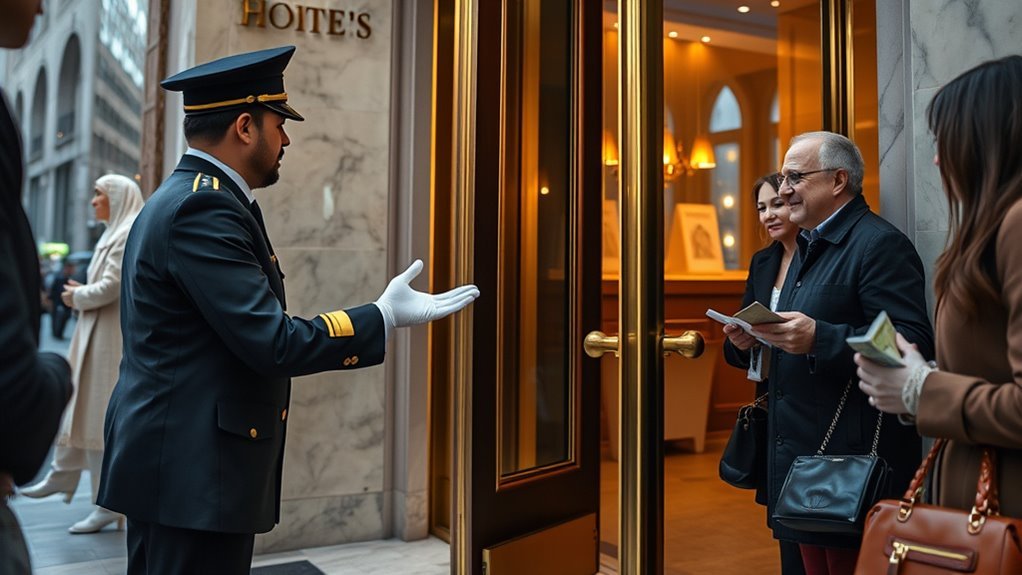 global doormen tipping customs