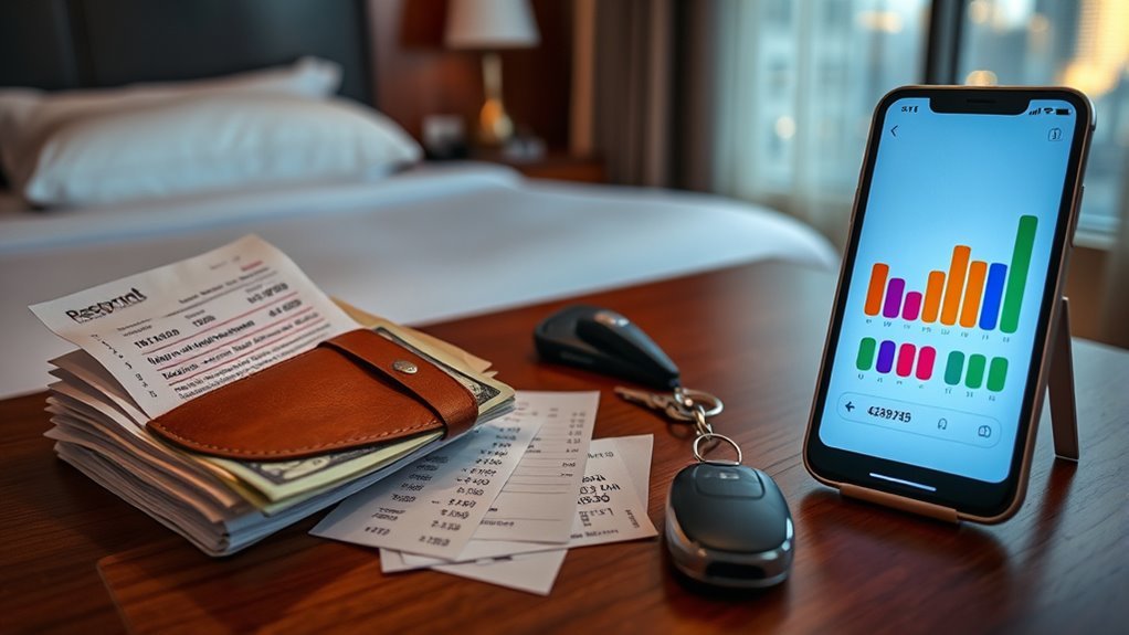 hotel costs versus travel expenses