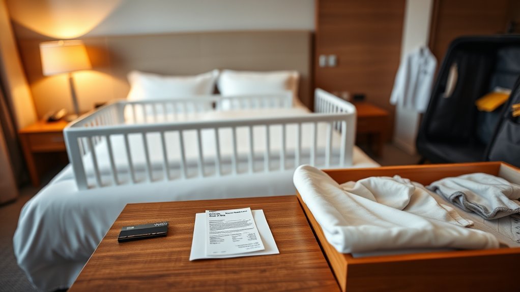 hotel crib rental costs