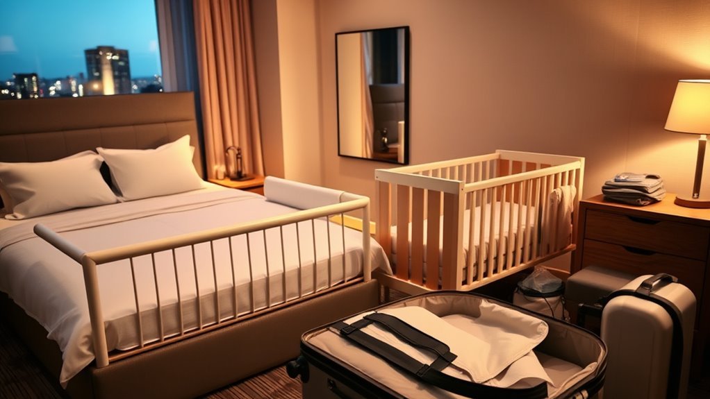 hotel crib rental costs