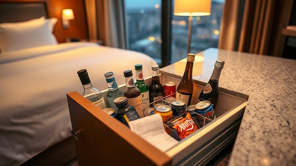 hotel minibar price analysis