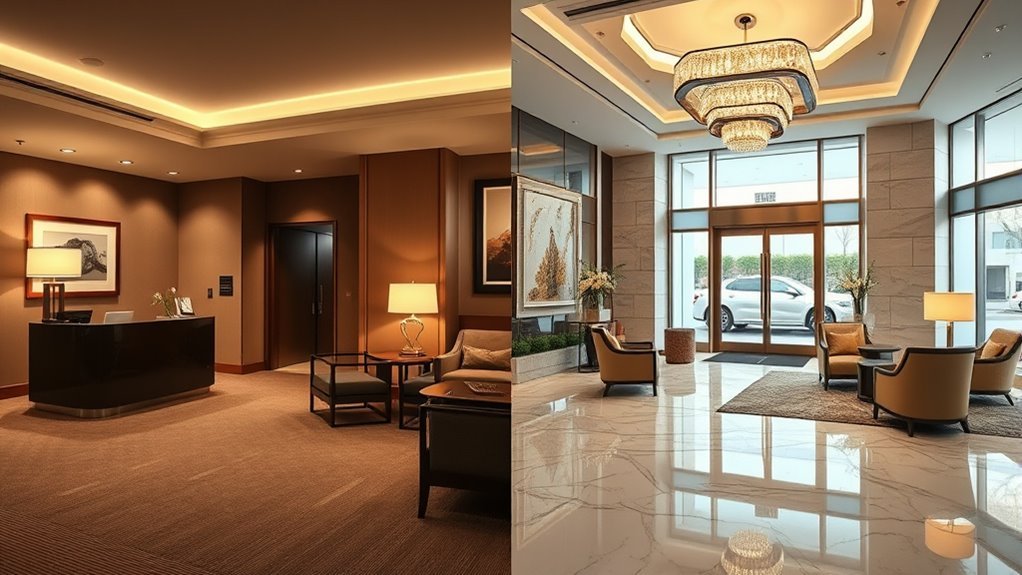 hotel star rating comparison