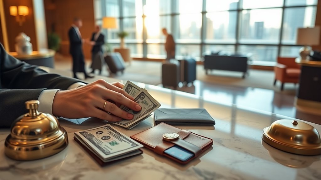 hotel tipping costs usa