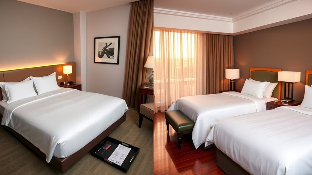 king vs double queen rooms