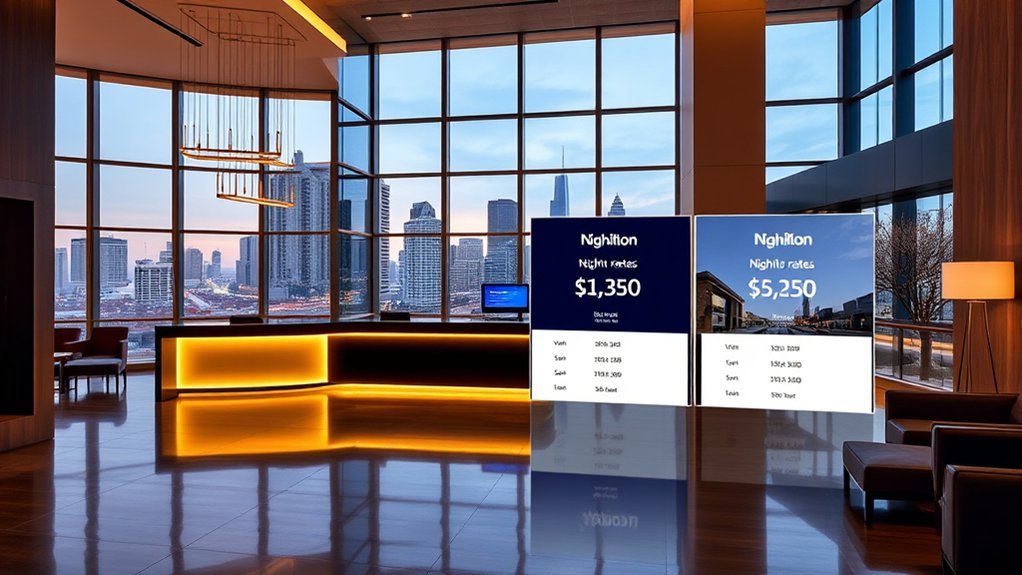 location influences hotel pricing