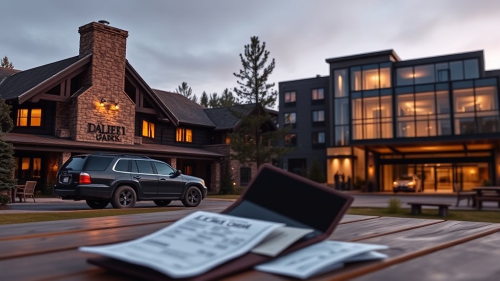 lodge versus hotel pricing