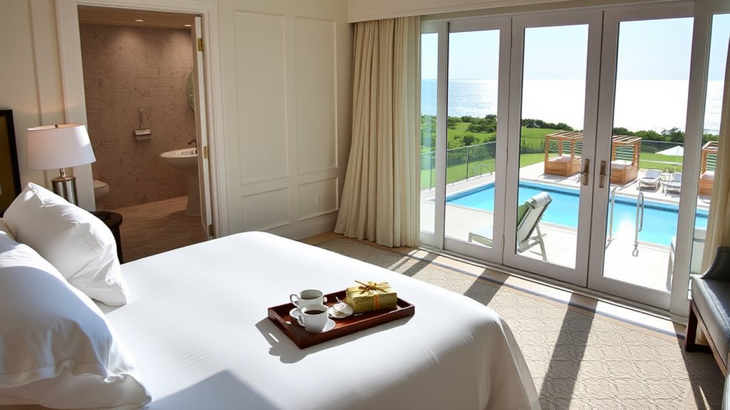 luxurious amenities for relaxation