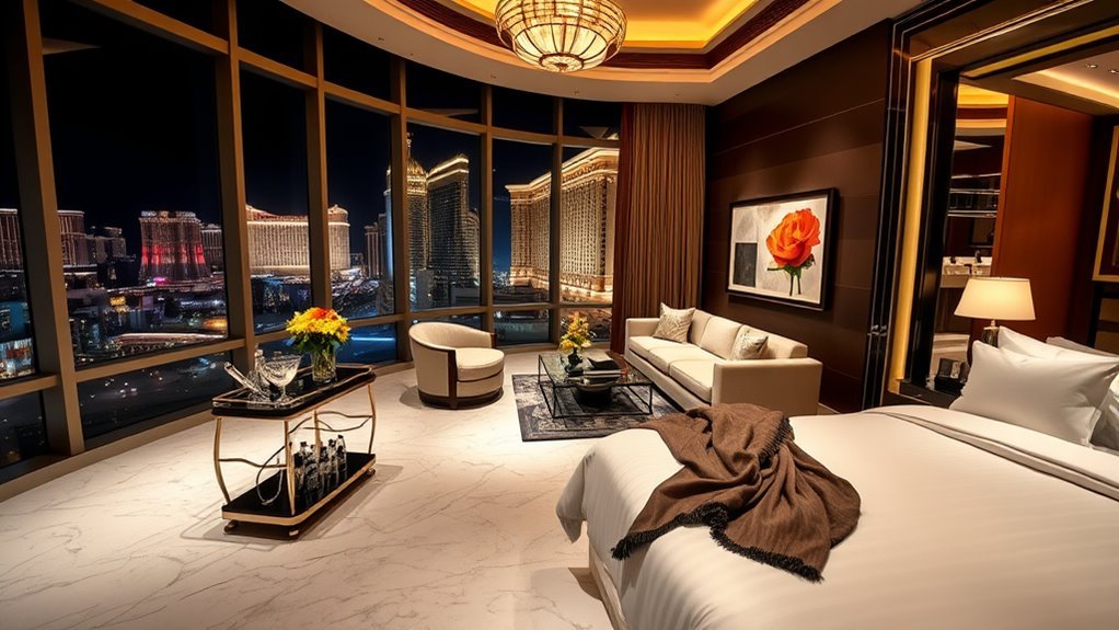 luxurious presidential suite experience