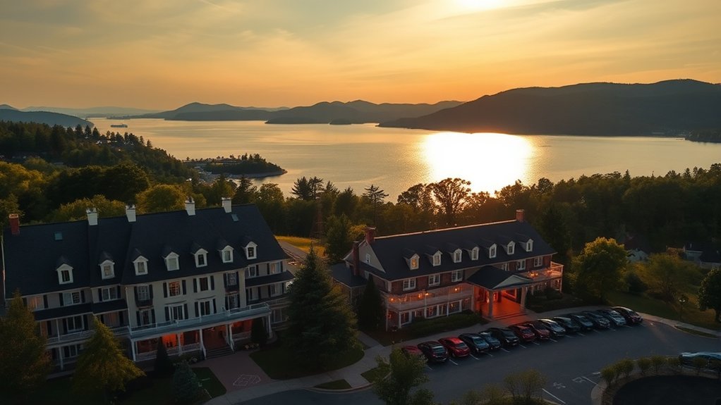 luxury amenities and views