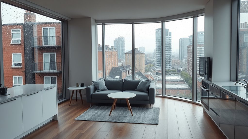 manchester 1 bed flat rent