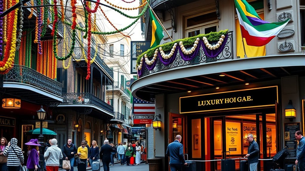 mardi gras hotel pricing trends