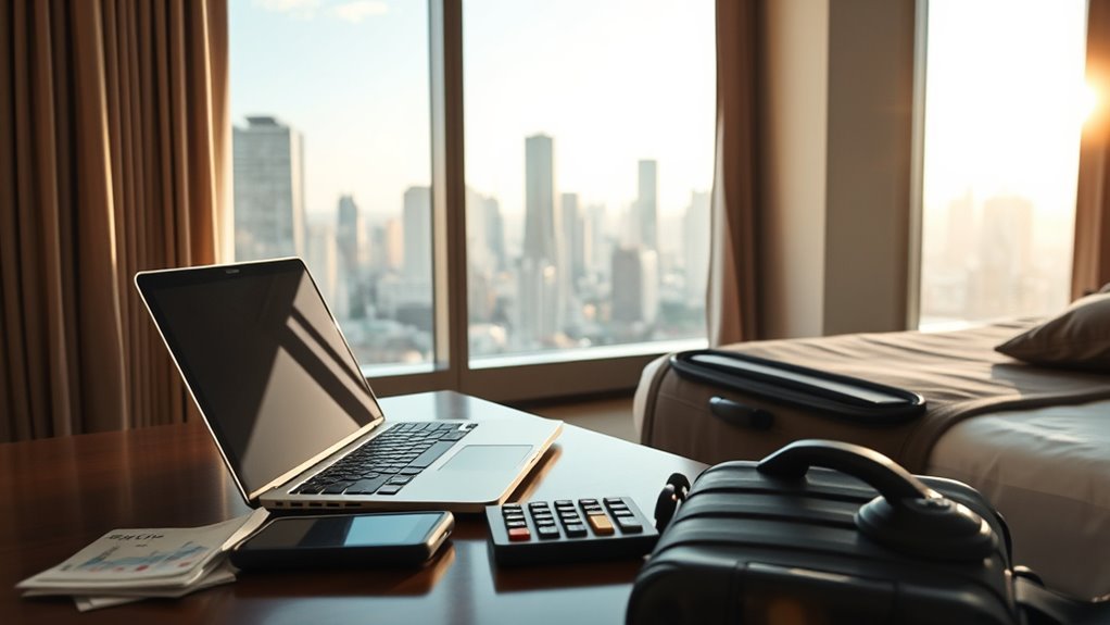 monthly hotel costs usa