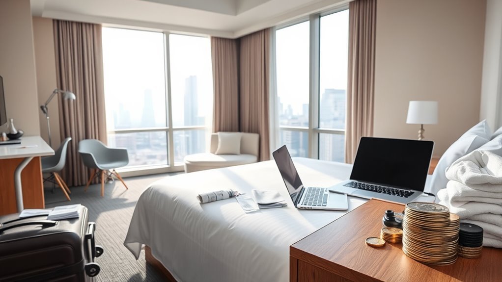monthly hotel living costs