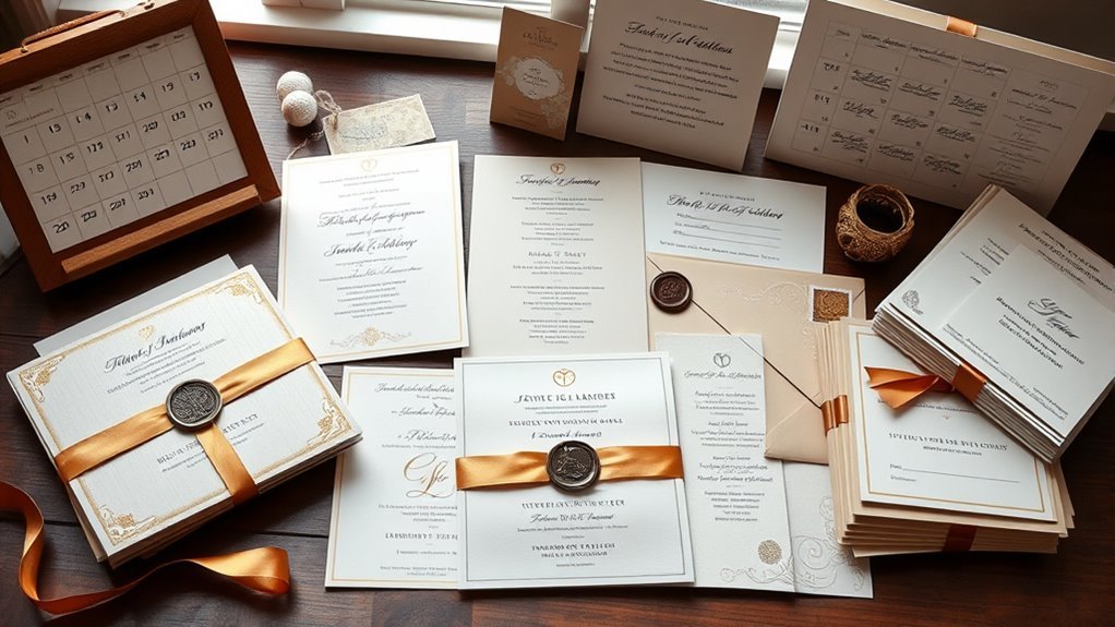 order wedding cards early