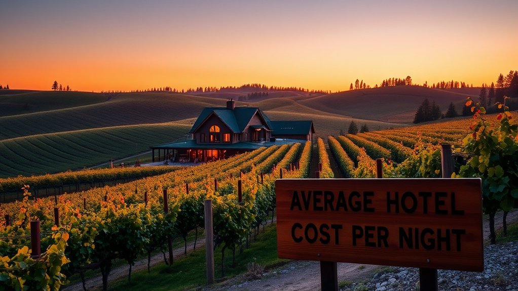 oregon wine country hotel prices