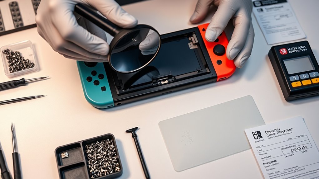 repair costs for nintendo switch