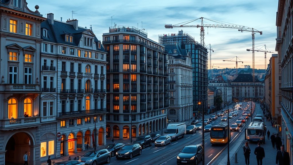 rising rents due to scarcity