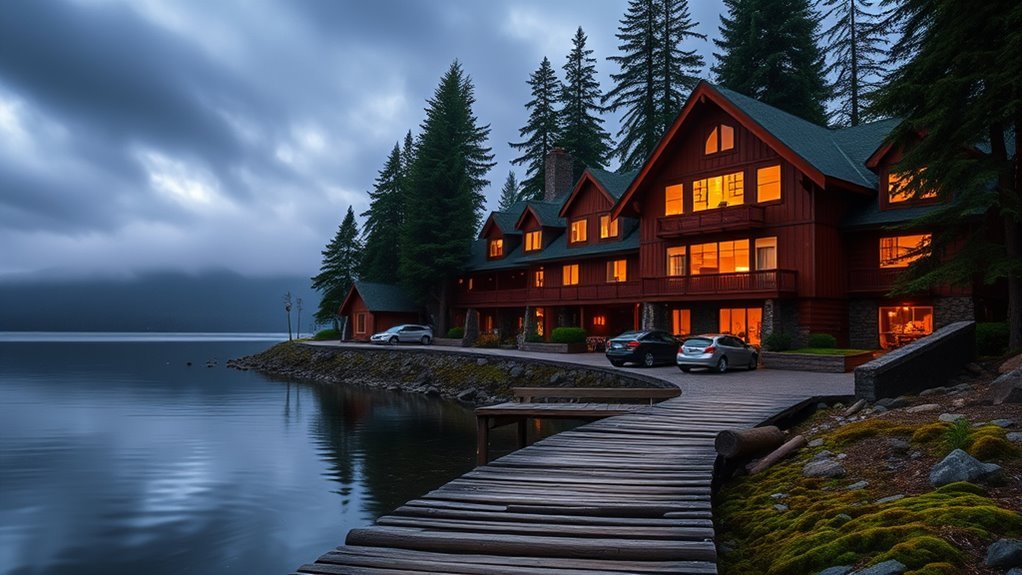 scenic historic lodge getaway