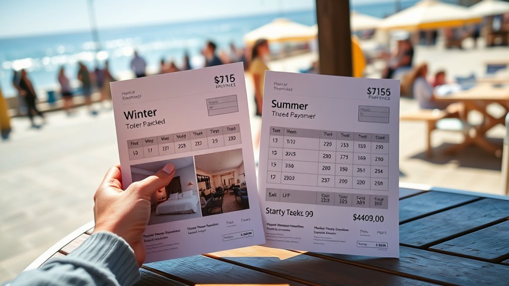 seasonal hotel price fluctuations