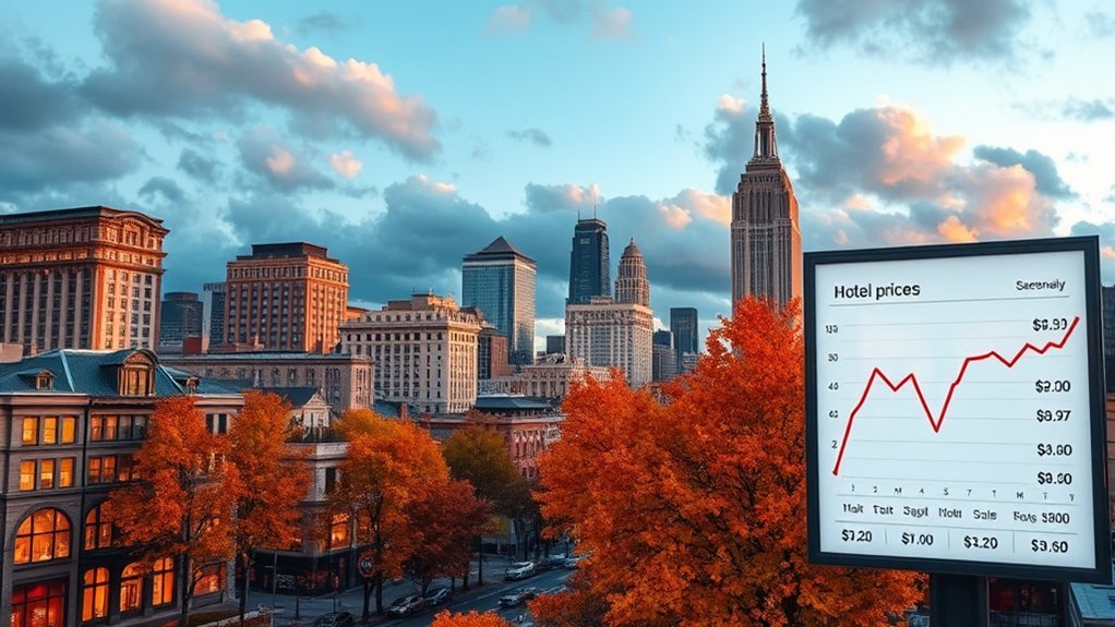 seasonal hotel price trends