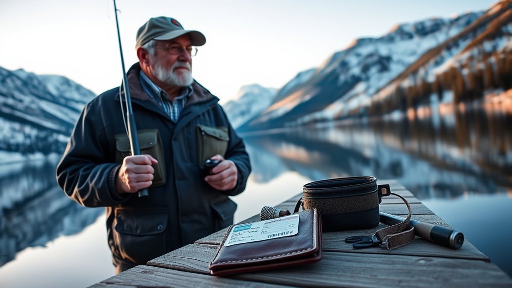 senior fishing license options