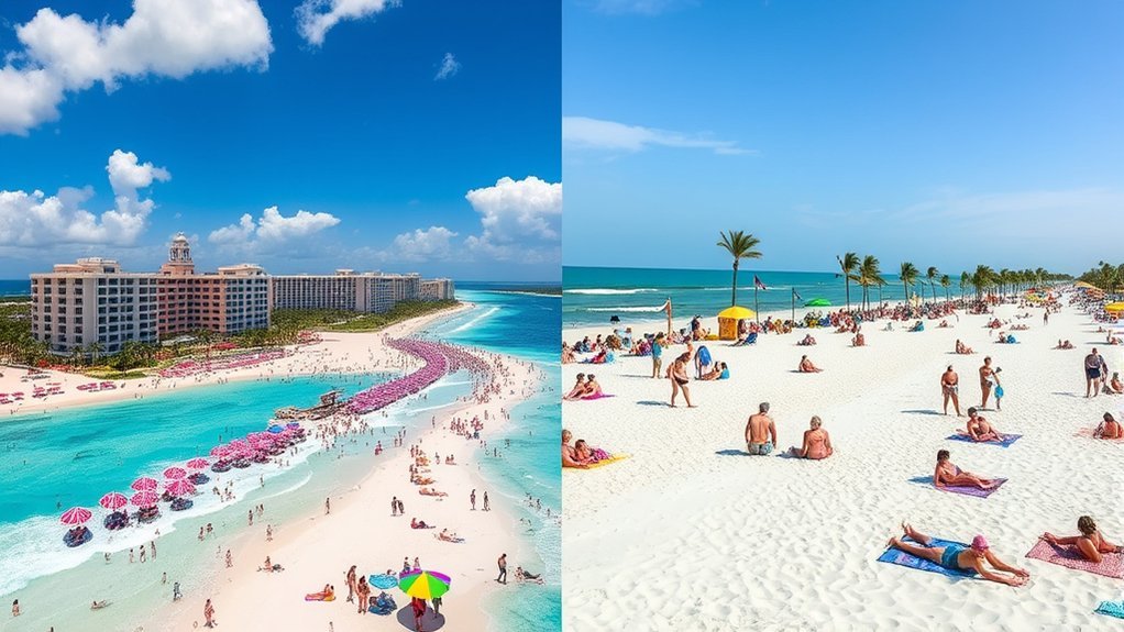spring break hotel comparison