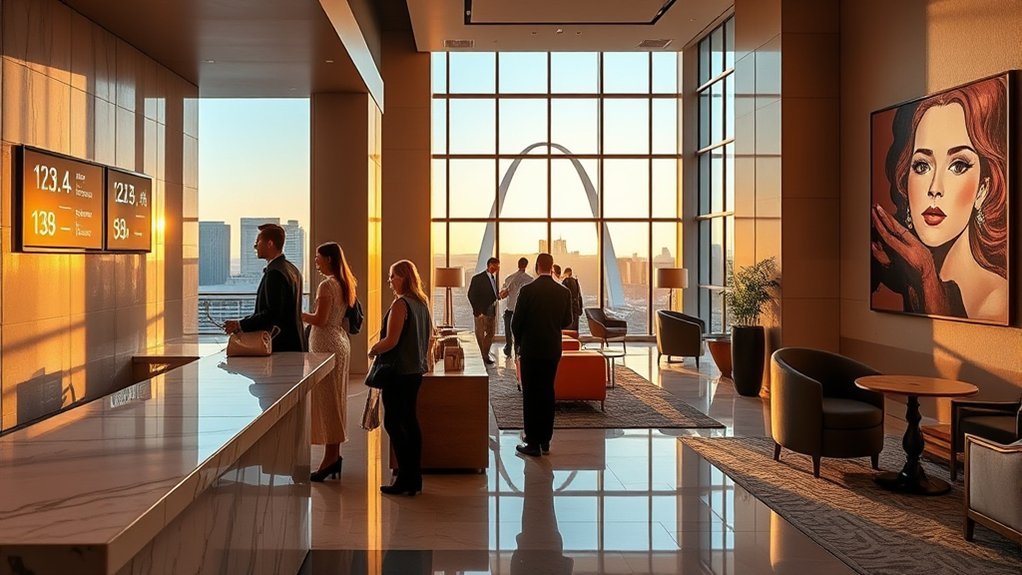 st louis hotel price trends