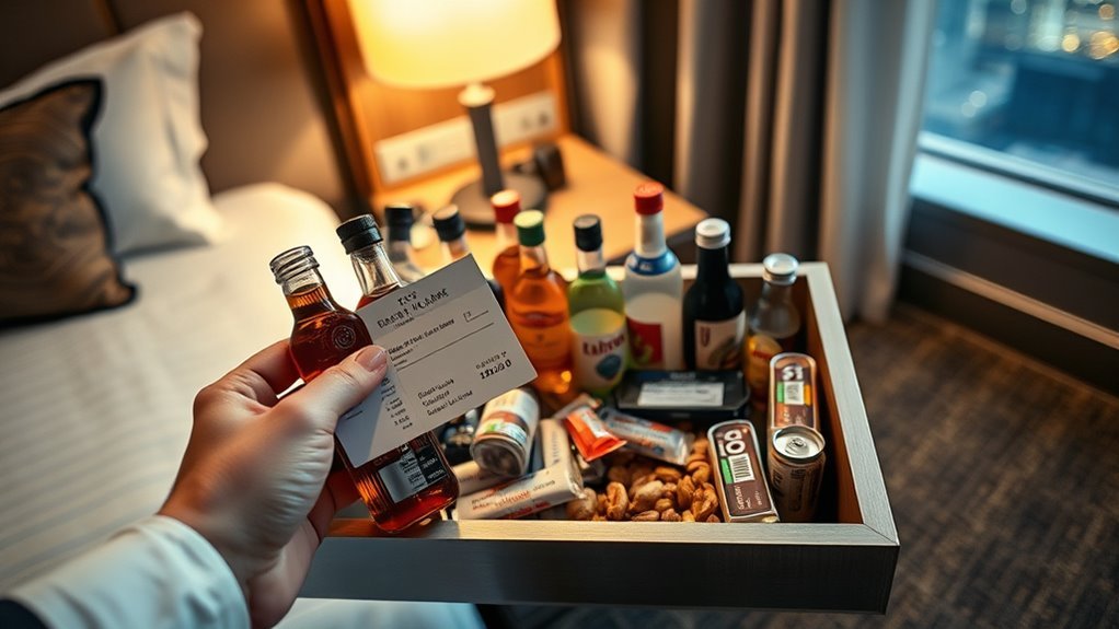 steep minibar pricing frustrations