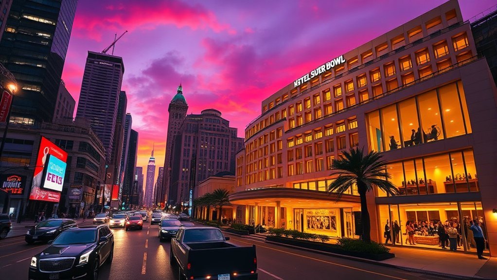 super bowl weekend hotel prices