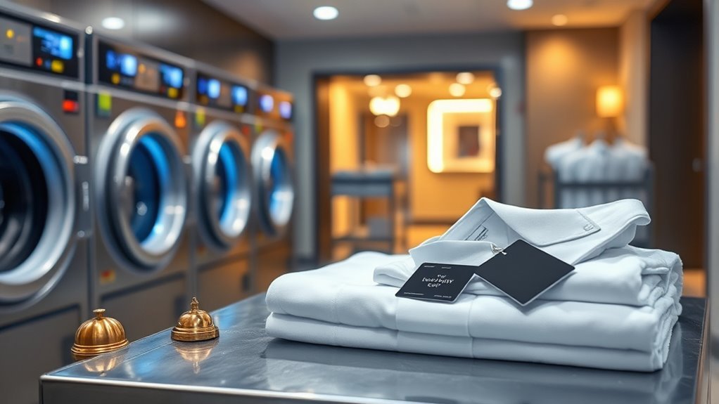 sustainable hotel laundry costs