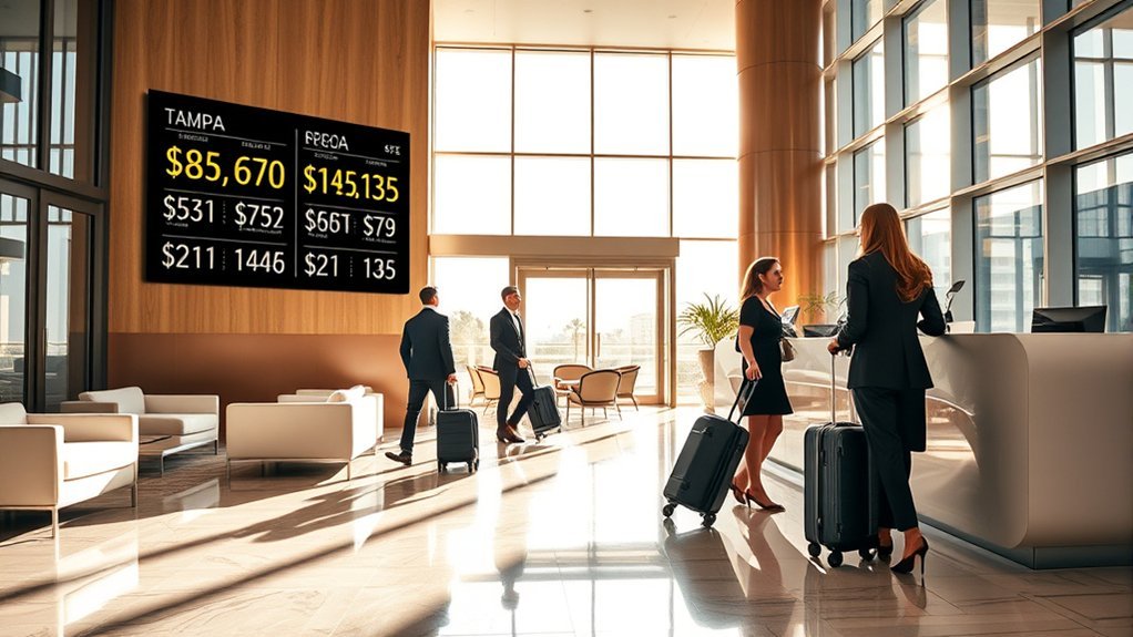 tampa hotel price trends