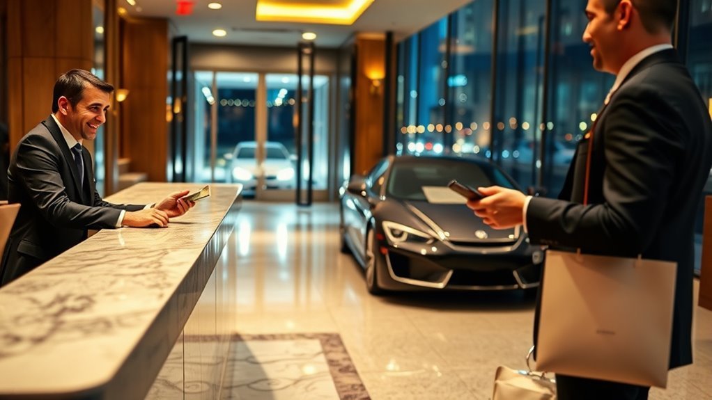 tip based on service