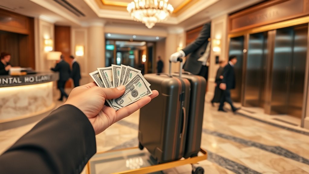 tip bellmen based on service