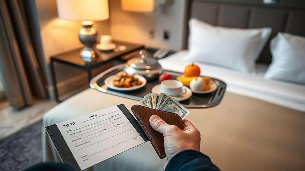 tipping guidelines for hotel services