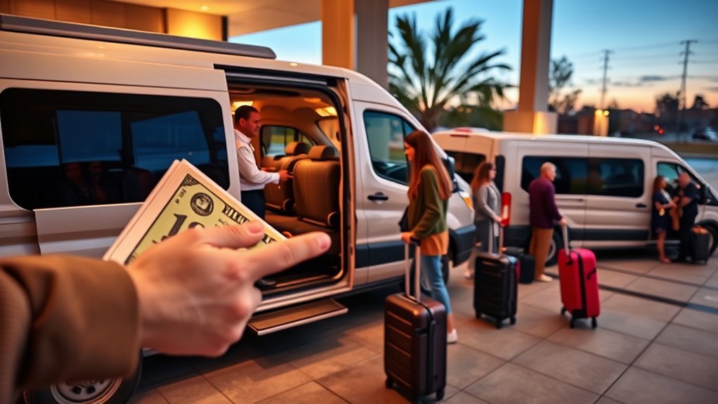 tipping varies by service