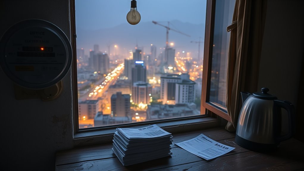 utility costs and inefficiencies