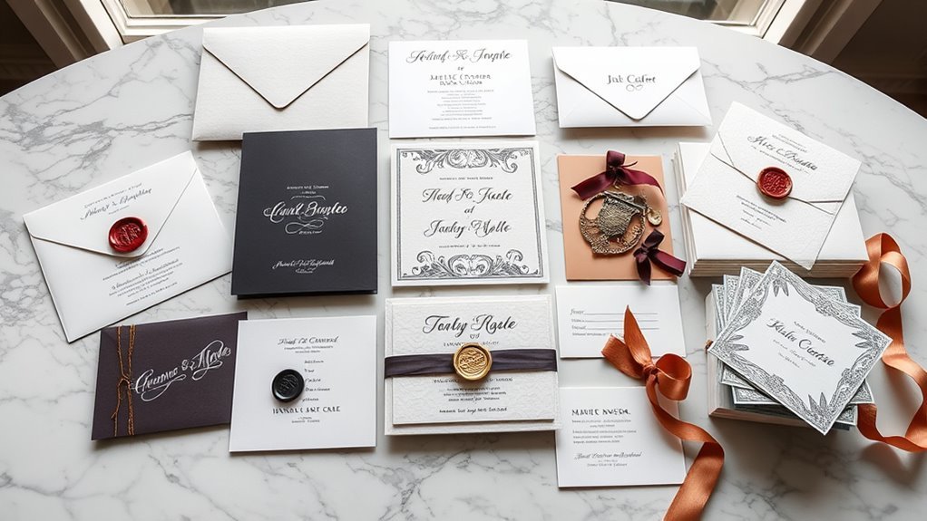 wedding card pricing overview