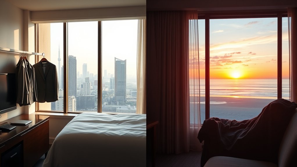 weekday weekend hotel price comparison
