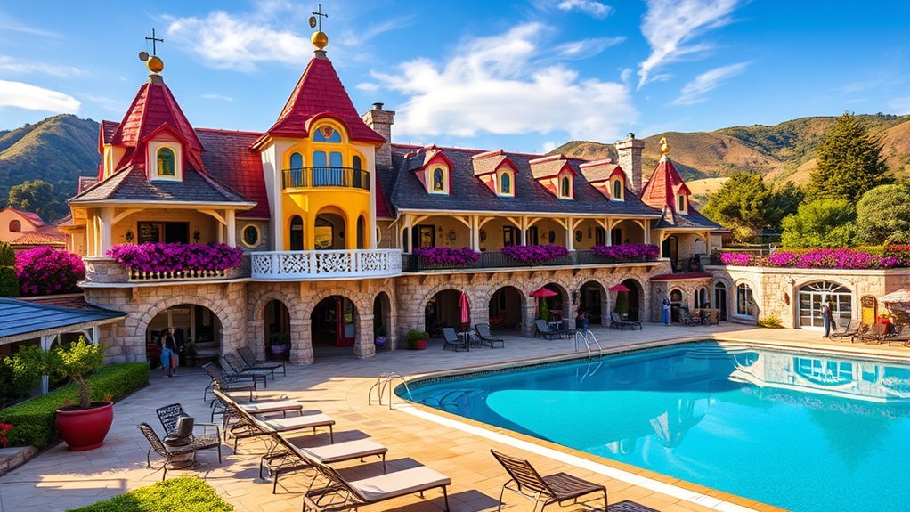 whimsical themed hotel experience