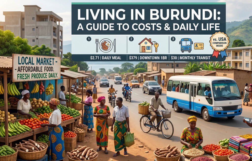 cost of living in Burundi