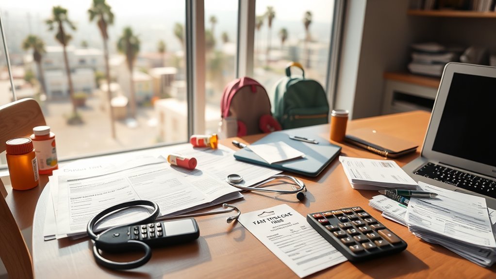 healthcare childcare and taxes