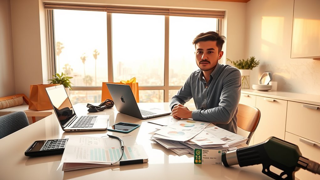 los angeles monthly expenses overview