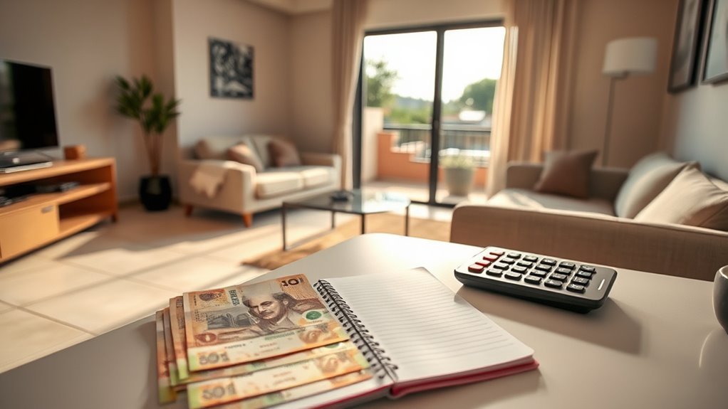 zambia monthly housing costs